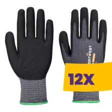   Portwest APR12 Grip védőkesztyű szürke (Karton - 12 pár)