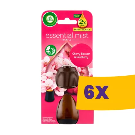 Air Wick Aroma Mist diffúzor utántöltő Cseresznyevirág & Málna 20ml (Karton - 6 db)