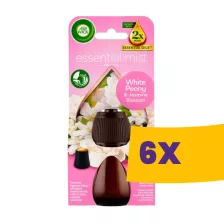   Air Wick Aroma Mist diffúzor utántöltő Fehér Bazsarózsa & Jázminvirág 20ml (Karton - 6 db)
