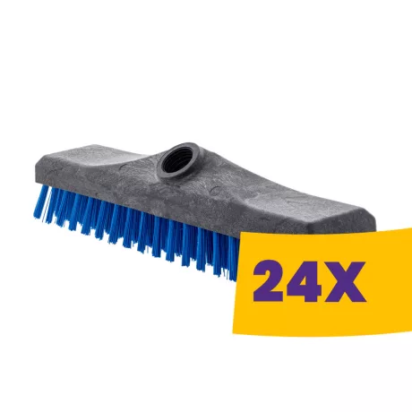 Bonus Bodtrix padlósúroló kefe fej Kék 30cm (Karton - 24 db)