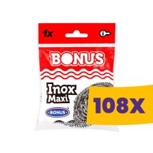 Bonus inox maxi spirál dörzsi 30g (Karton - 108 db)