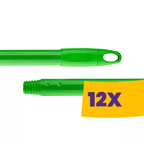 Bonus Heavy-duty alukróm felmosónyél Zöld 140cm (Karton - 12 db)