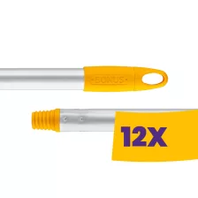   Bonus Heavy-duty alukróm felmosónyél Ezüst 140cm (Karton - 12 db)