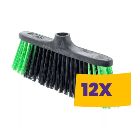 Bonus Vertex beltéri partvisfej Zöld - keskeny kialakítású a szűk helyek kisöprésére (Karton - 12 db)