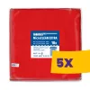 BonusPRO MicroCLEAN Extra mikroszálas törlőkendő 40x40cm Piros 10db (Karton - 5 csomag)