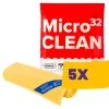 BonusPRO MicroCLEAN mikroszálas kendő 32x32cm Sárga 10db (Karton - 5 csg)