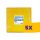 Bonus Pro mikroszálas kendő (32x32) Sárga 10db-os (Karton - 5 csg)