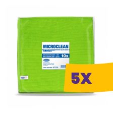   BonusPRO MicroCLEAN mikroszálas kendő 32x32cm Zöld 10db (Karton - 5 csg)