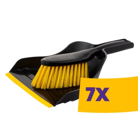 Bonus Handrix kézi seprű + gumis szemeteslapát - vastagított kialakítás (Karton - 7 db)