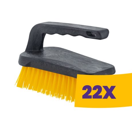 Bonus fogantyús súrolókefe Sárga (Karton - 22 db)