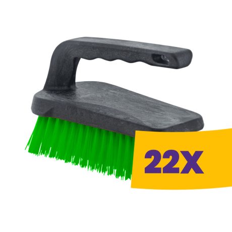 Bonus fogantyús súrolókefe Zöld (Karton - 22 db)