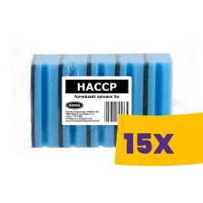   Bonus Extra nagy formázott szivacs Kék 5db (Karton - 15 csomag)