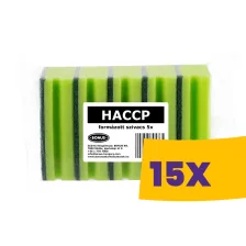   Bonus Extra nagy formázott szivacs Zöld 5db (Karton - 15 csomag)