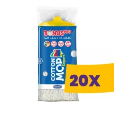   BonusPRO CottonMOP Expert pamut felmosófej Sárga 350g (Karton - 20 db)