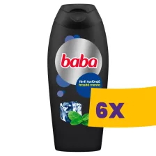   Baba 2in1 Férfi tusfürdő és sampon Menta 400ml (Karton - 6 db)