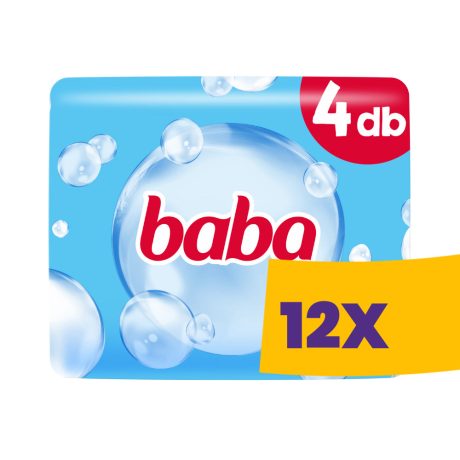 Baba Lanolinos szappan 4x90g (Karton - 12 csomag)