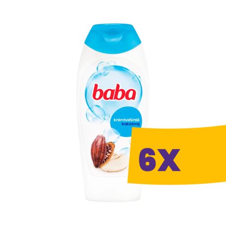 Baba Kakaóvajas tusfürdő 400ml (Karton - 6 db)