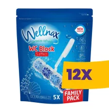 Wellnax WC illatosító Ocean 5x50g (Karton - 12 csomag)