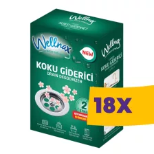 Wellnax lefolyó szagsemlegesítő (Karton - 18 db)