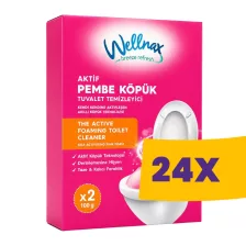 Wellnax habzó WC-tisztító por 2db (Karton - 24 csomag)