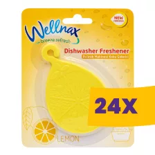   Wellnax mosogatógép illatosító Lemon 17g (Karton - 24 db)