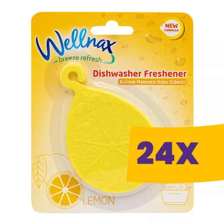 Wellnax mosogatógép illatosító Lemon 17g (Karton - 24 db)