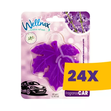 Wellnax autóillatosító Lavender 20g (Karton - 24 db)