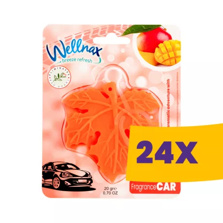 Wellnax autóillatosító Mango 20g (Karton - 24 db)