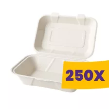   Cukornád elviteles doboz HP3 fehér - osztatlan (Karton - 250 db)