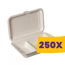   Cukornád elviteles doboz HP3/2 fehér - osztott (Karton - 250 db)
