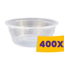 Gulyástál átlátszó PP 500ml (Karton - 400 db)