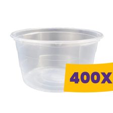 Gulyástál átlátszó PP 750ml (Karton - 400 db)