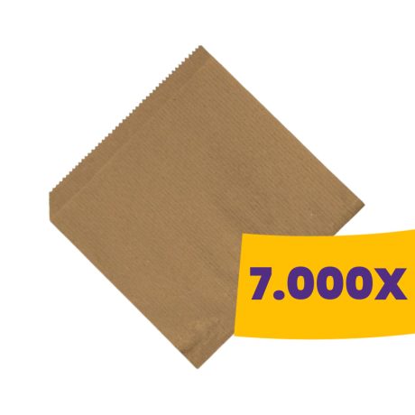 Hambi/Pita papírtasak barna - 15x15cm (Karton - 7000 db)