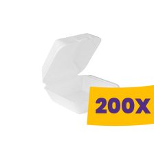   Habdoboz HP4 XXL fehér - osztatlan 32x21x7cm (Karton - 200 db)