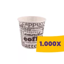 Papírpohár mintás - 62mm 100ml (Karton - 1000 db)