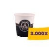 Papírpohár mintás - 60mm 120ml (Karton - 3000 db)