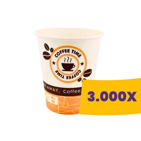Papírpohár mintás - 70mm 180ml (Karton - 3000 db)