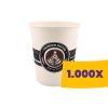 Papírpohár mintás - 80mm 240ml (Karton - 1000 db)