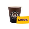 Papírpohár mintás - 80mm 240ml (Karton - 1000 db)