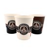 Papírpohár mintás - 80mm 240ml (Karton - 1000 db)