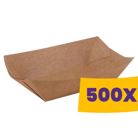 StreetFood papír csónak 24x16x5,7cm 1200ml (Karton - 500 db)