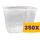 Svéd tál Coveris átlátszó - PP 1000ml (Karton - 350 db)