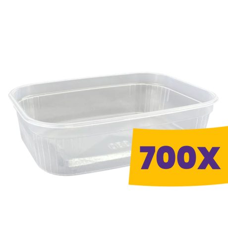 Svéd tál Coveris átlátszó - PP 350ml (Karton - 700 db)