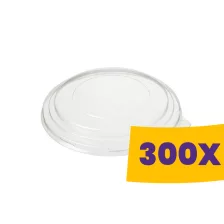   Papír salátás tál tető 1300ml tálhoz - PP 187mm (Karton - 300 db)