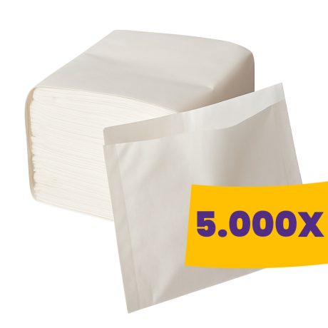 Sültkrumplis papírtasak fehér - 10,5x13cm (Karton - 5000 db)