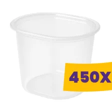Svéd tál Ovális - PP 750ml (Karton - 450 db)