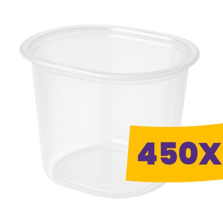 Svéd tál Ovális - PP 750ml (Karton - 450 db)