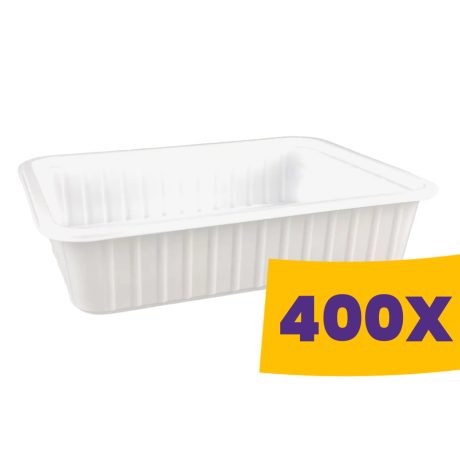 Univerzális tál Coveris fehér - PP 500ml (Karton - 400 db)