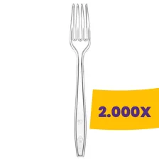   Villa műanyag újrahasználható víztiszta - PS (Karton - 2000 db)