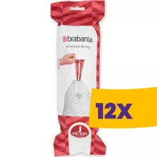   Brabantia PerfectFit szemeteszsák J méret - 20-25L, 20db/tek (Karton - 12 tekercs)